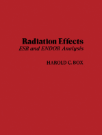 Radiation Effects: ESR and ENDOR Analysis
