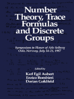 Number Theory, Trace Formulas and Discrete Groups: Symposium in Honor of Atle Selberg, Oslo, Norway, July 14–21, 1987