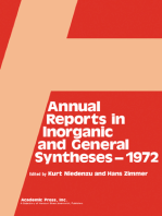 Annual Reports in Inorganic and General Syntheses-1972