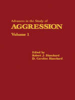 Advances in the Study of Aggression: Volume 1