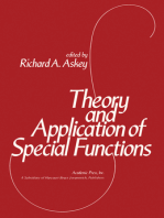 Theory and Application of Special Functions: Proceedings of an Advanced Seminar Sponsored by the Mathematics Research Center, the University of Wisconsin-Madison, March 31-April 2, 1975