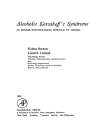 Alcoholic Korsakoff's Syndrome