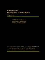 Analysis of Economic Time Series