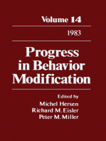 Progress in Behavior Modification: Volume 14