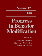 Progress in Behavior Modification: Volume 17