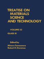 Glass III: Treatise on Materials Science and Technology, Vol. 22