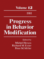 Progress in Behavior Modification: Volume 12