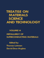 Metallurgy of Superconducting Materials: Treatise on Materials Science and Technology, Vol. 14
