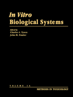 In Vitro Biological Systems: Methods in Toxicology, Vol. 1