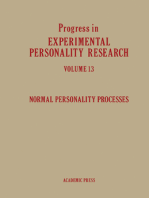 Normal Personality Processes: Progress in Experimental Personality Research