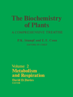 Metabolism and Respiration: The Biochemistry of Plants