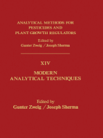 Modern Analytical Techniques: Analytical Methods for Pesticides and Plant Growth Regulators, Vol. 14