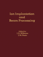 Ion Implantation and Beam Processing