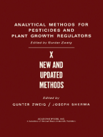 New and Updated Methods: Analytical Methods for Pesticides and Plant Growth Regulators, Vol. 10