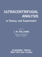 Ultracentrifugal Analysis in Theory and Experiment: A Conference Sponsored by the National Academy of Sciences with the Financial Support of the National Science Foundation; Held at the Rockefeller Institute from June 18 to June 21, 1962