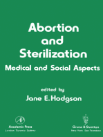 Abortion and Sterilization: Medical and Social Aspects