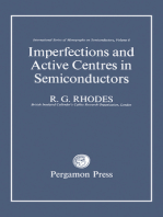 Imperfections and Active Centres in Semiconductors: International Series of Monographs on Semiconductors, Vol. 6