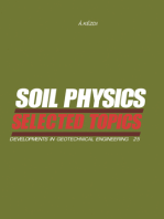 Soil Physics: Selected Topics