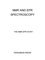 NMR and EPR Spectroscopy: Papers Presented at Varian's Third Annual Workshop on Nuclear Magnetic Resonance and Electron Paramagnetic Resonance, Held at Palo Alto, California