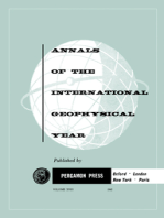 Tables of IGY Monthly Median Ionospheric Data: Annals of The International Geophysical Year, Vol. 18