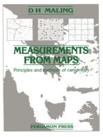 Measurements from Maps: Principles and Methods of Cartometry