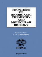 Frontiers of Bioorganic Chemistry and Molecular Biology: Proceedings of the International Symposium on Frontiers of Bioorganic Chemistry and Molecular Biology, Moscow and Tashkent, USSR, 25 September - 2 October 1978