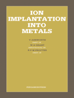 Ion Implantation Into Metals: Proceedings of the 3rd International Conference on Modification of Surface Properties of Metals by Ion Implantation, Held at UMIST, Manchester, UK, 23-26 June 1981