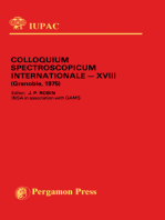 Colloquium Spectroscopicum Internationale: Plenary Lectures Presented at the XVIII Colloquium Spectroscopicum International, Grenoble, France, 15 - 19 September 1975