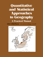 Quantitative and Statistical Approaches to Geography: A Practical Manual