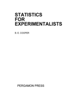 Statistics for Experimentalists