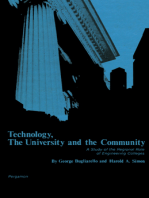 Technology, the University and the Community: A Study of the Regional Role of Engineering Colleges