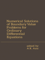 Numerical Solutions of Boundary Value Problems for Ordinary Differential Equations