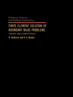 Finite Element Solution of Boundary Value Problems: Theory and Computation