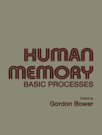 Human Memory: Basic Processes