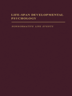 Life-Span Developmental Psychology: Nonnormative Life Events