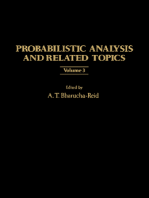 Probabilistic Analysis and Related Topics: Volume 3
