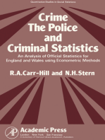 Crime, the Police and Criminal Statistics: An Analysis of Official Statistics for England and Wales Using Econometric Methods