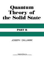 Quantum Theory of the Solid State: Volume 2