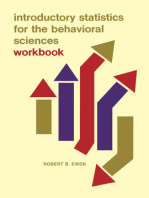 Introductory Statistics for the Behavioral Sciences: Workbook