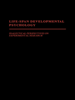 Life-Span Developmental Psychology: Dialectical Perspectives on Experimental Research