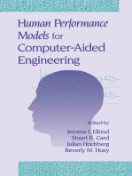 Human Performance Models for Computer-Aided Engineering