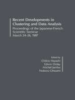 Recent Developments in Clustering and Data Analysis: Développements Récents en Classification Automatique et Analyse des Données: Proceedings of the Japanese-French Scientific Seminar March 24–26, 1987