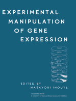 Experimental Manipulation of Gene Expression