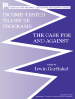Income-Tested Transfer Programs: The Case for and Against