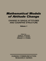 Mathematical Models of Attitude Change: Change in Single Attitudes and Cognitive Structure