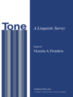 Tone: A Linguistic Survey
