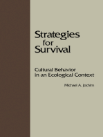 Strategies for Survival: Cultural Behavior in an Ecological Context
