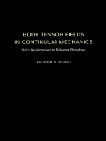 Body Tensor Fields in Continuum Mechanics: With Applications to Polymer Rheology