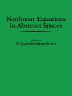 Nonlinear Equations in Abstract Spaces: Proceedings of an International Symposium on Nonlinear Equations in Abstract Spaces, Held at the University of Texas at Arlington, Arlington, Texas, June 8–10, 1977