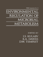 Environmental Regulation of Microbial Metabolism: Proceedings of the Federation of European Microbiological Societies Symposium Held in Pushchino, USSR 1–7 June 1983